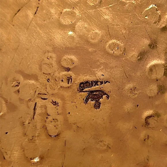 Diaz Santoyo Vintage Aztec Tribal Copper Necklace/Earrings Jewelry Set 🌸🌸 - Picture 7 of 9